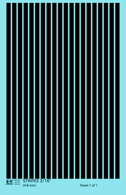 Narrow Straight Line Stripes