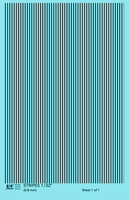 Narrow Straight Line Stripes