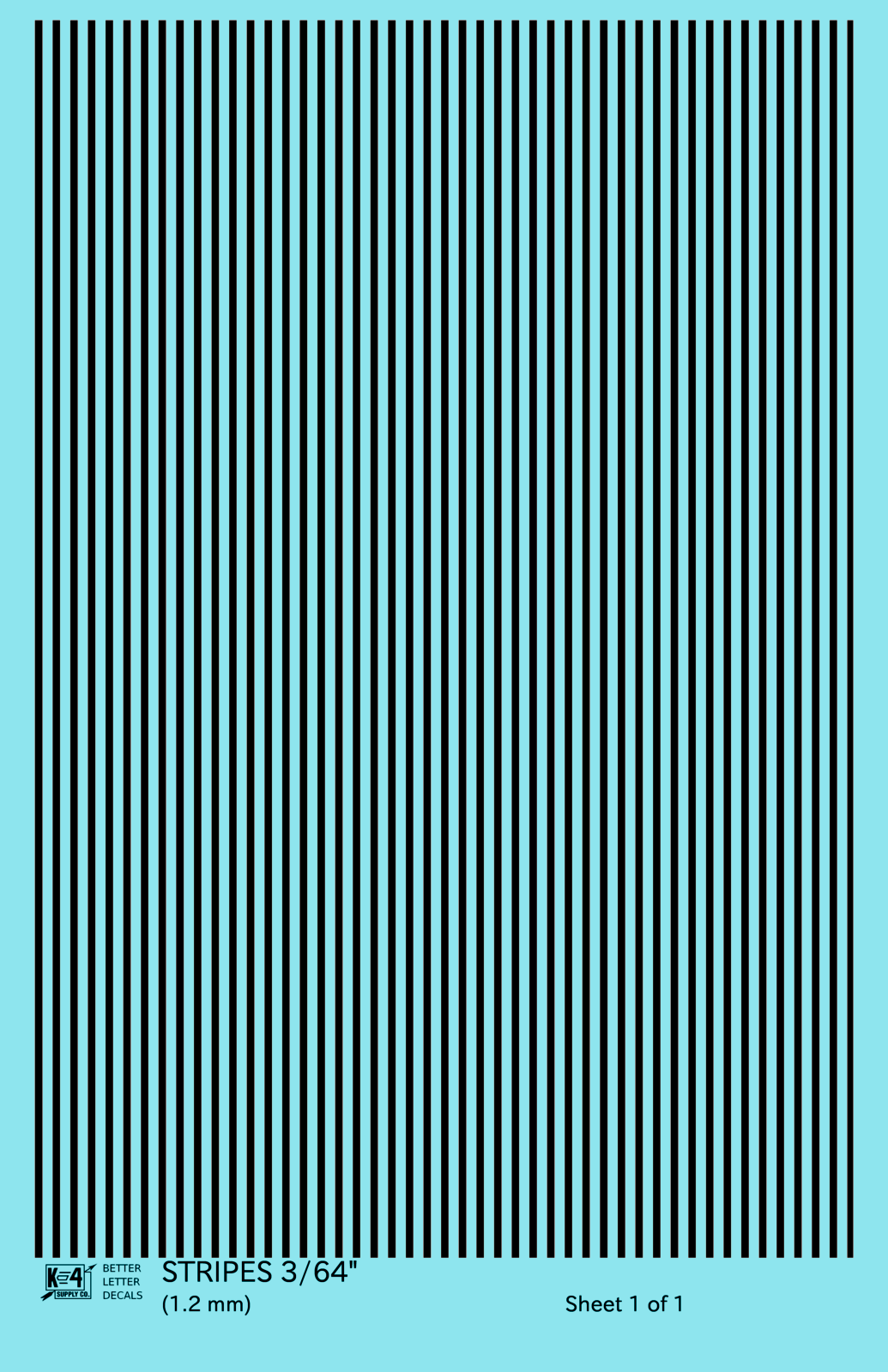 Narrow Straight Line Stripes