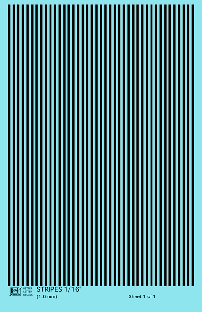 Narrow Straight Line Stripes