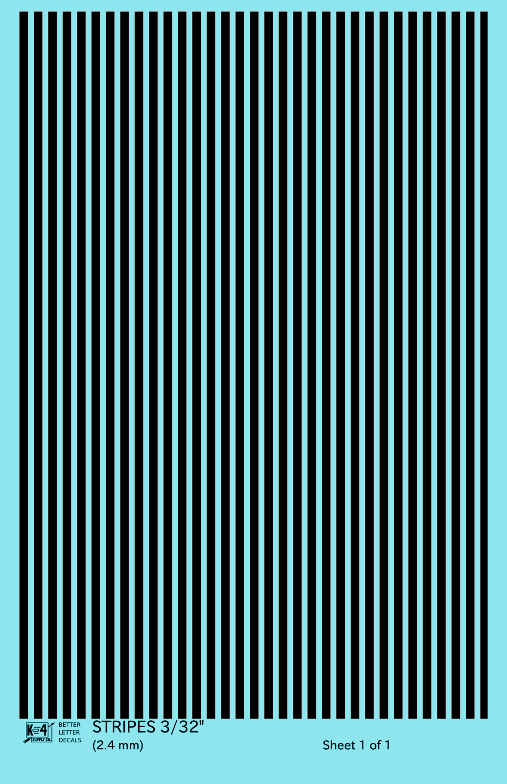 Narrow Straight Line Stripes