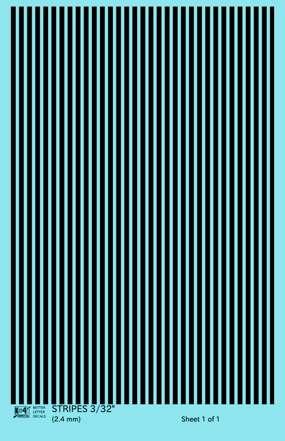 Narrow Straight Line Stripes