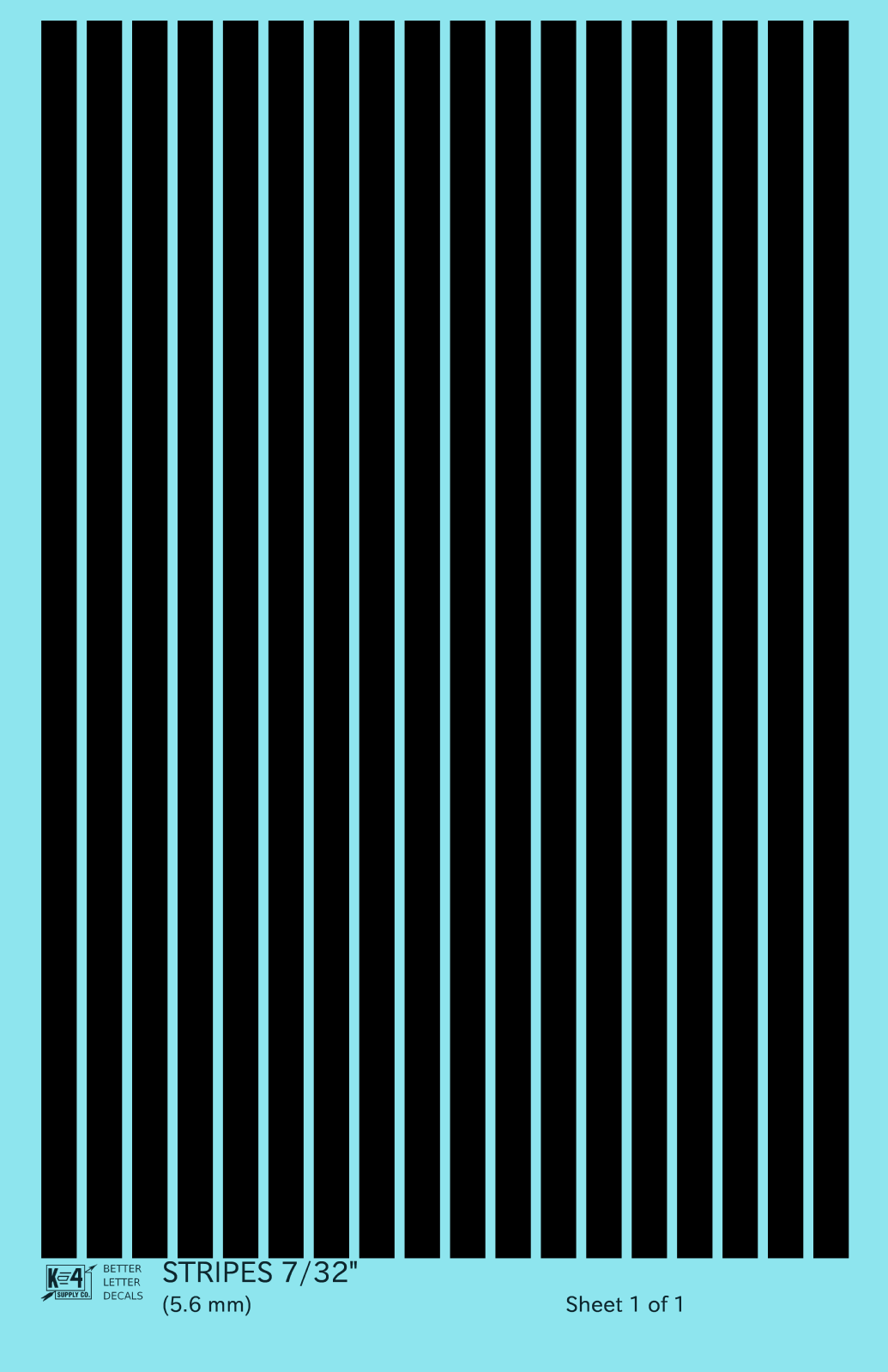 Wide Straight Line Stripes