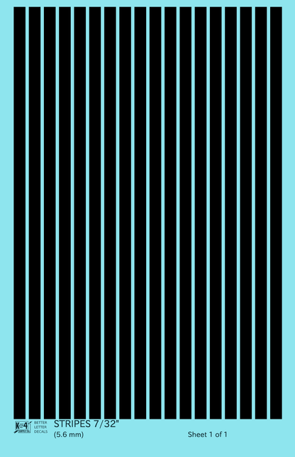 Wide Straight Line Stripes