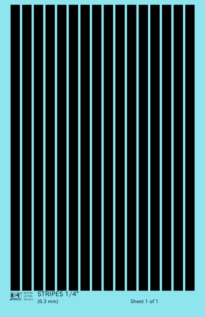 Wide Straight Line Stripes