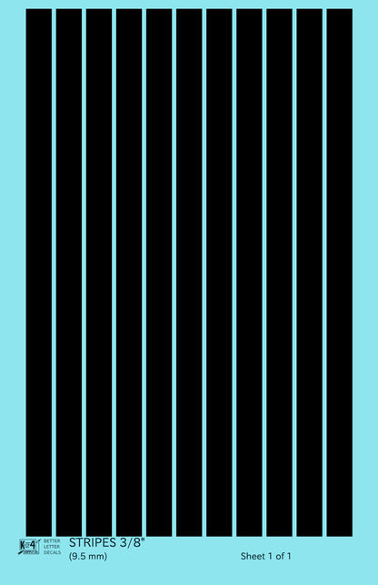 Wide Straight Line Stripes
