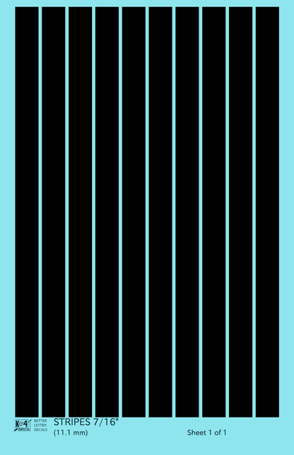 Wide Straight Line Stripes