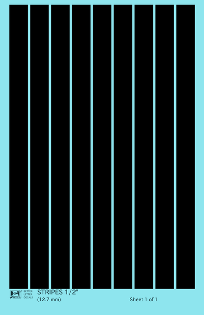 Wide Straight Line Stripes