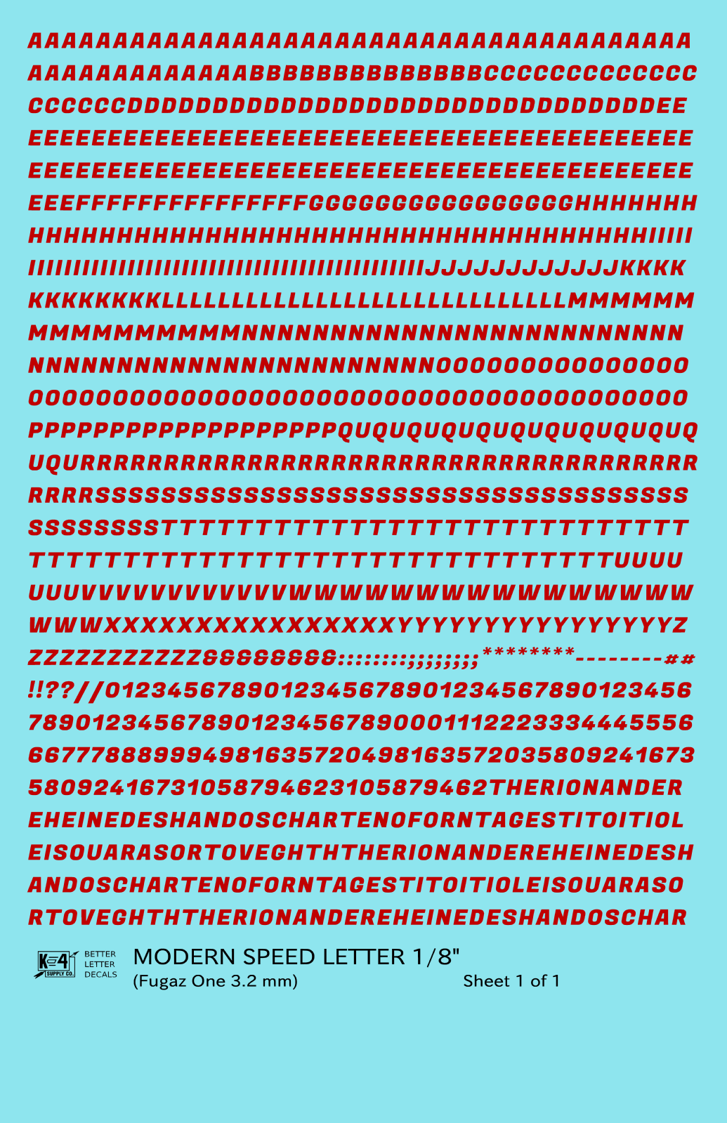 Modern Speed Letter Letter Number Alphabet