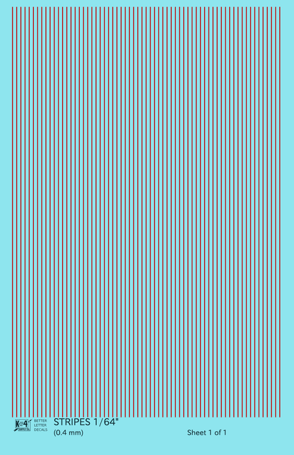 Narrow Straight Line Stripes
