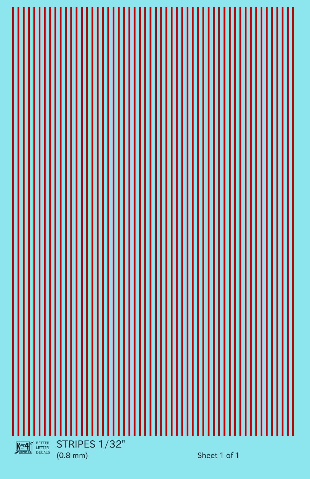 Narrow Straight Line Stripes
