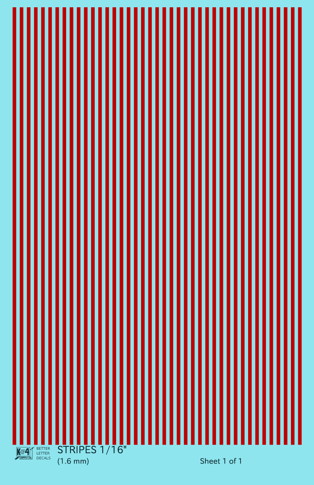 Narrow Straight Line Stripes