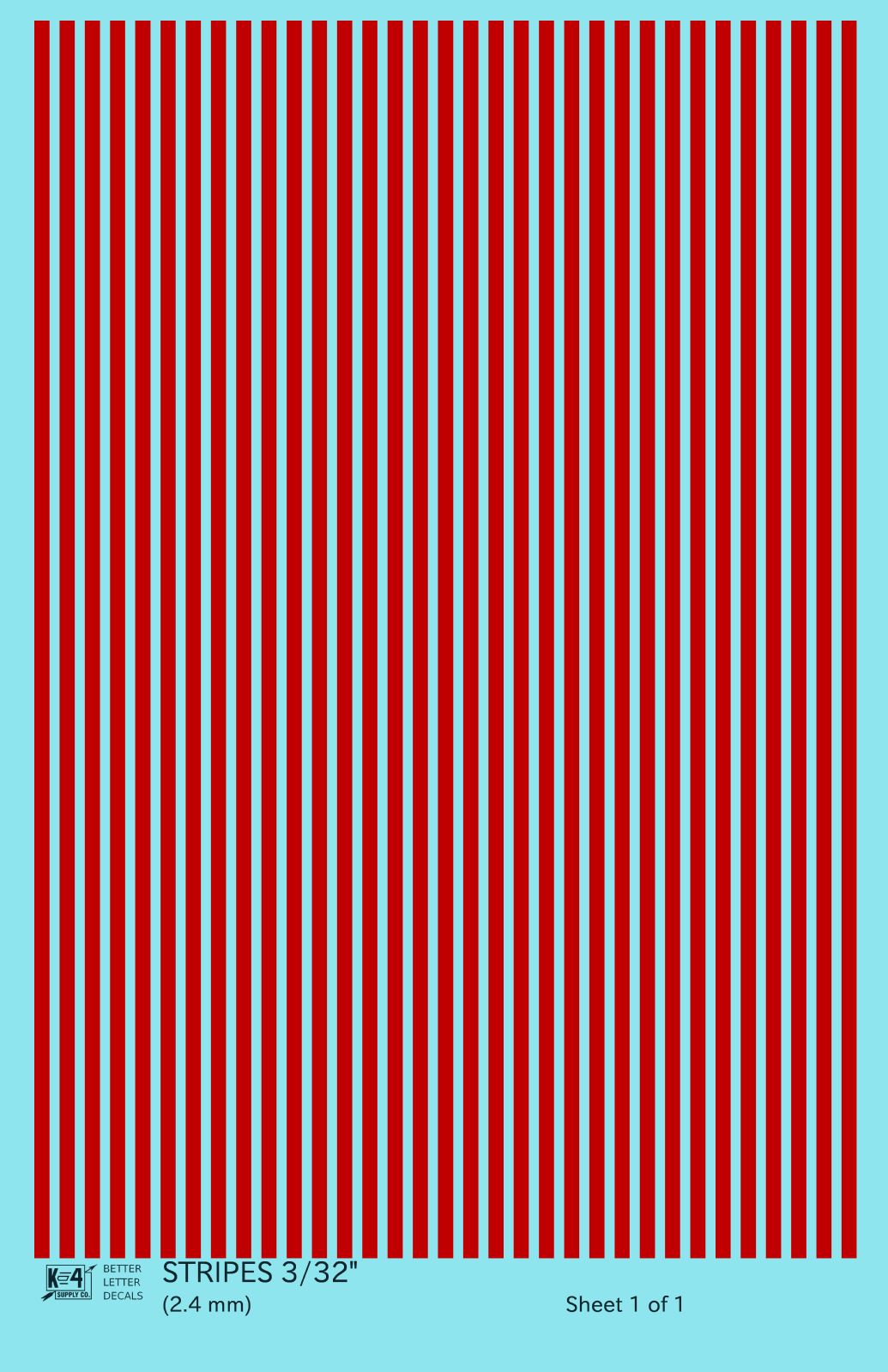 Narrow Straight Line Stripes
