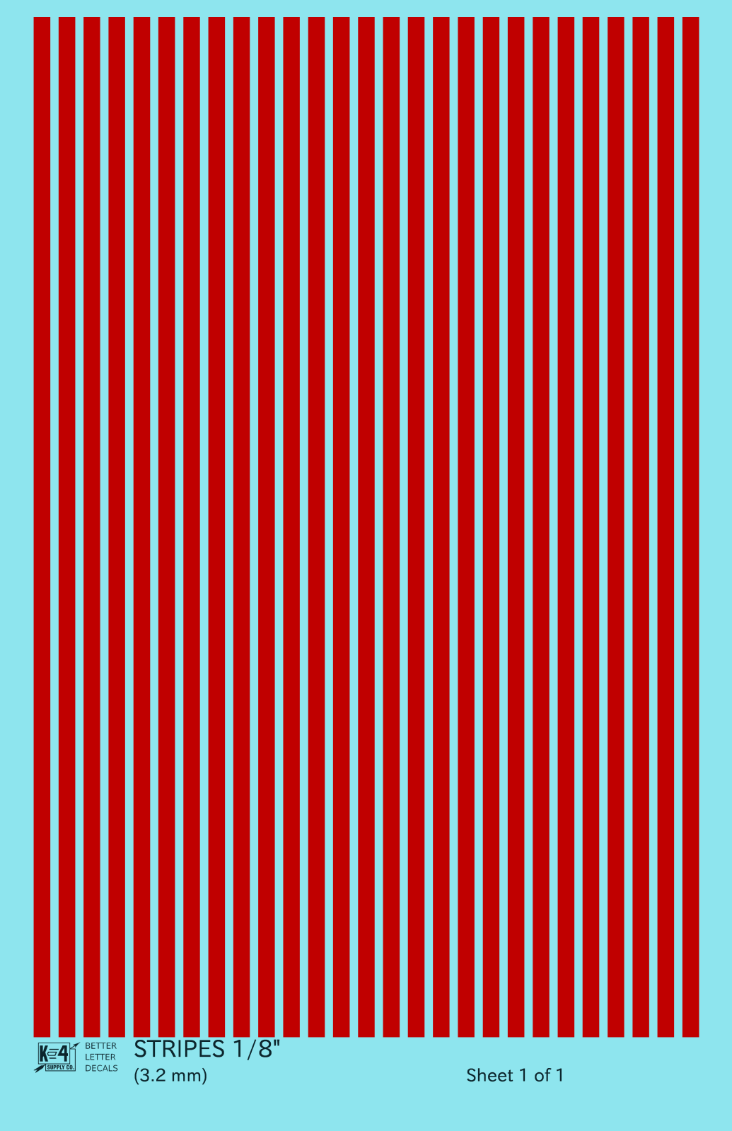 Narrow Straight Line Stripes
