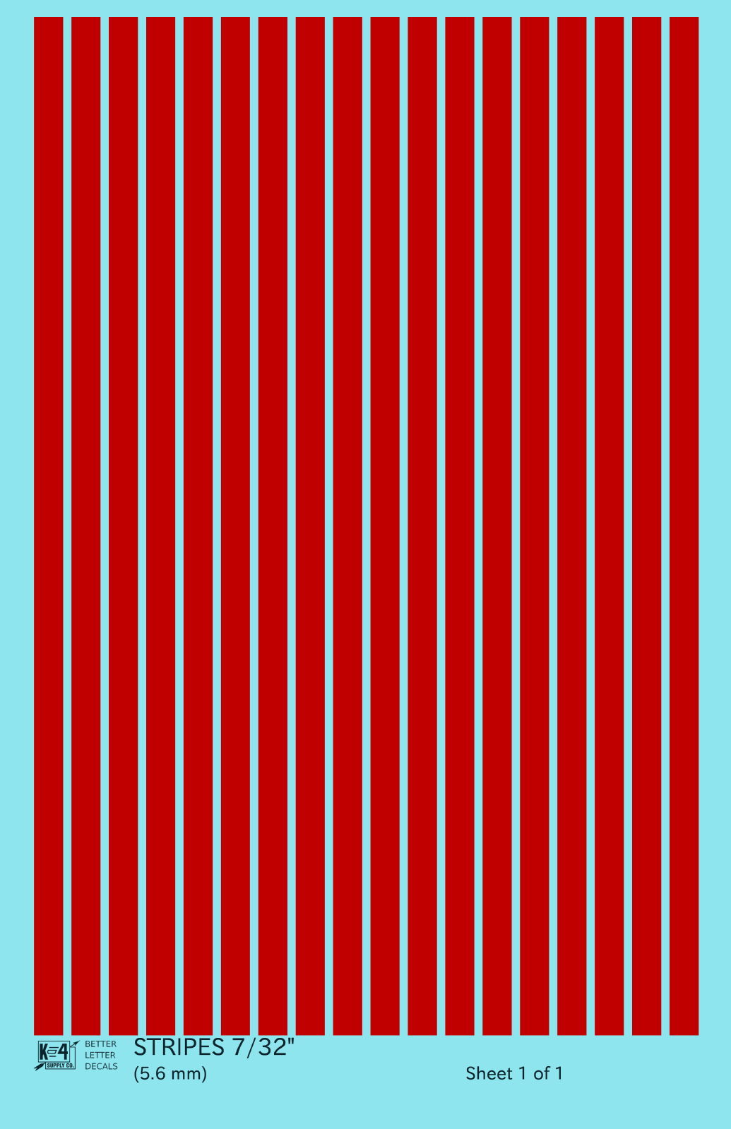 Wide Straight Line Stripes
