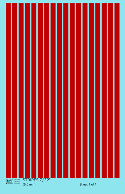 Wide Straight Line Stripes