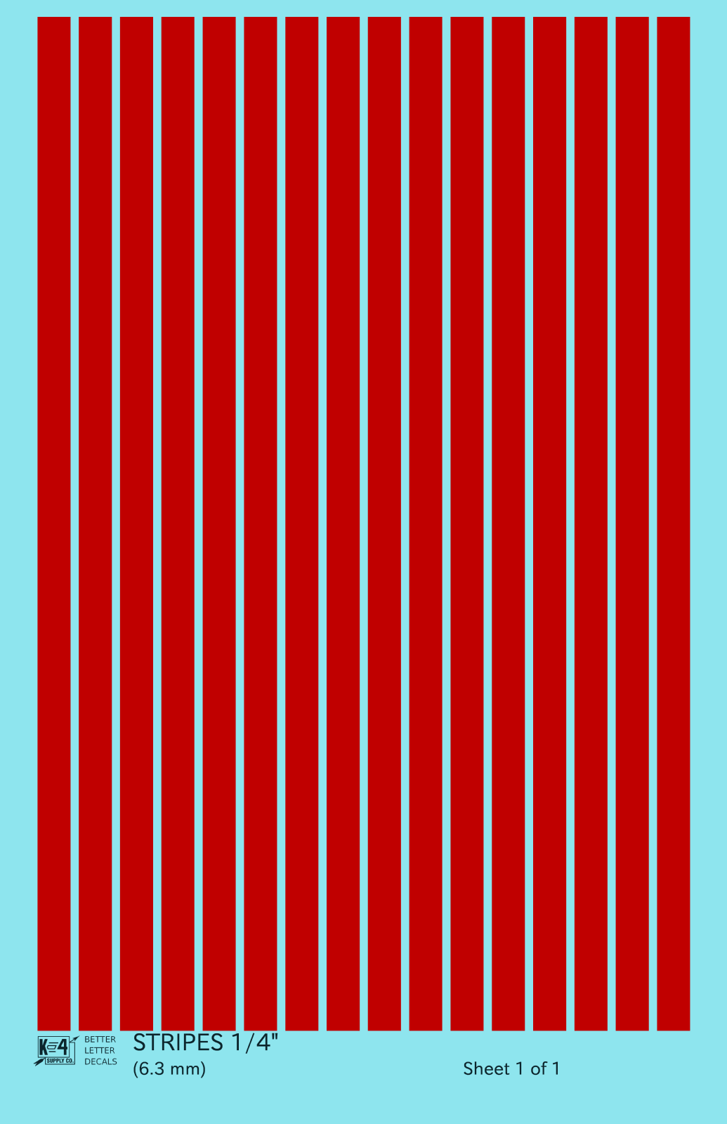Wide Straight Line Stripes