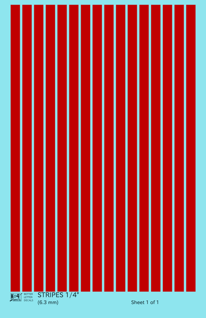 Wide Straight Line Stripes