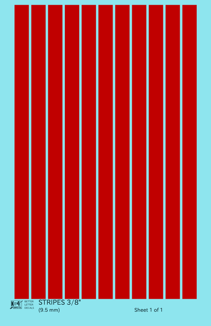 Wide Straight Line Stripes