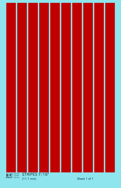 Wide Straight Line Stripes