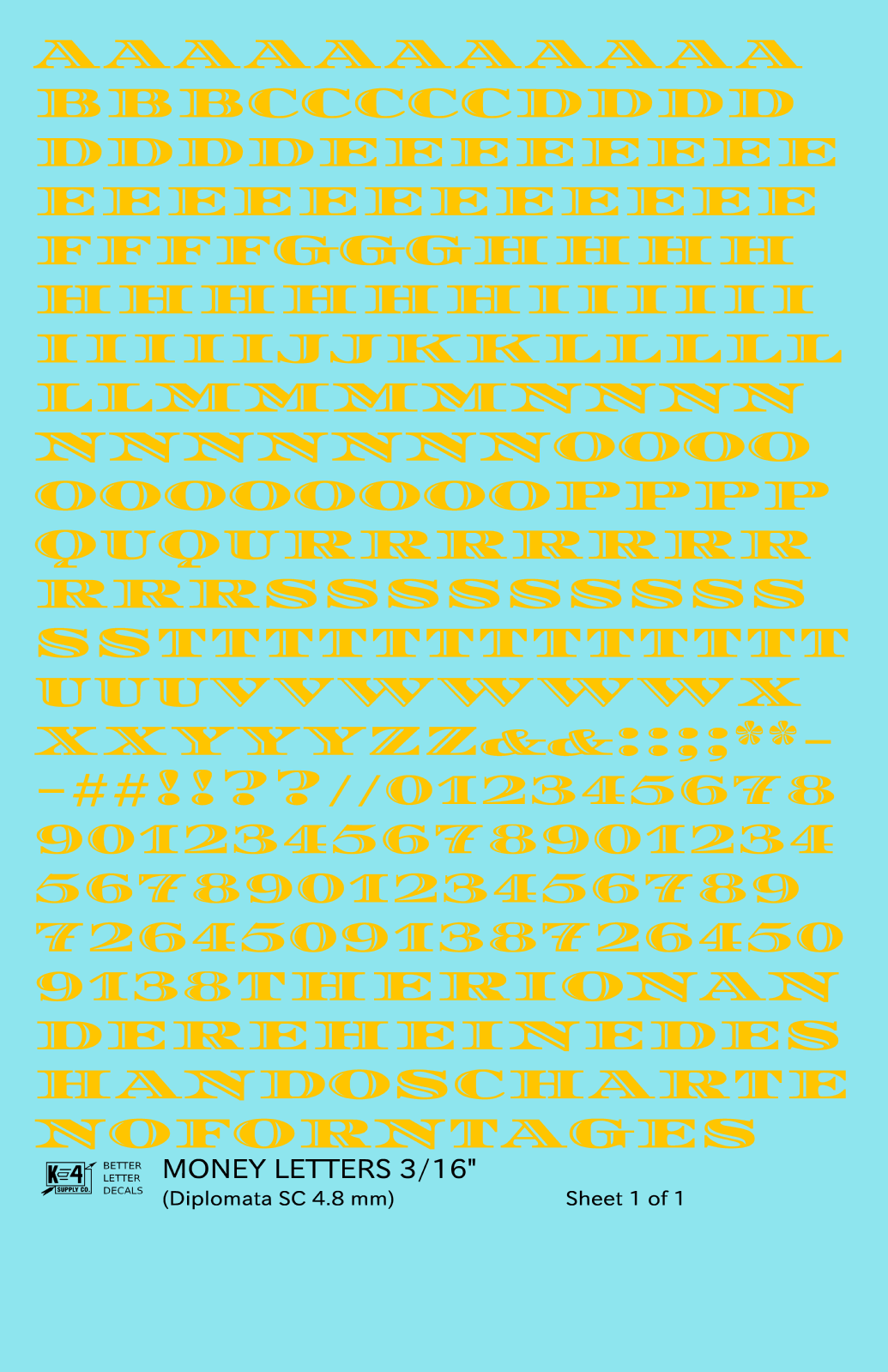 Money Letters Letter Number Alphabet