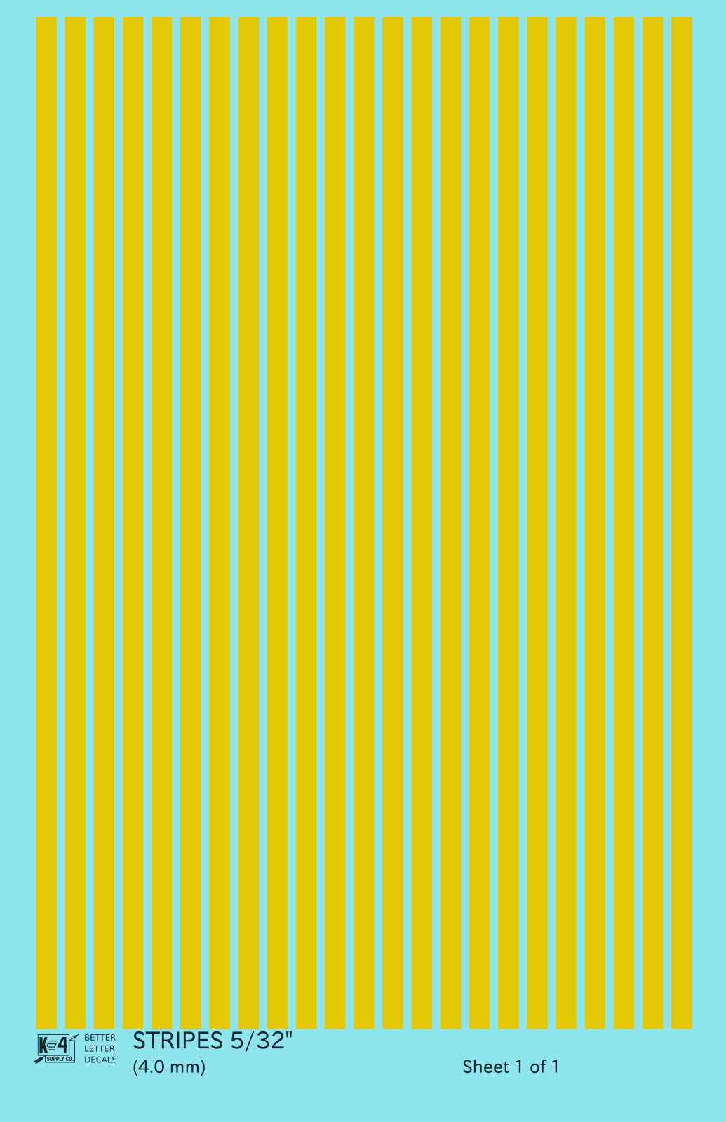 Narrow Straight Line Stripes