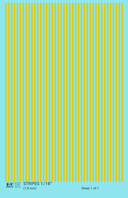 Narrow Straight Line Stripes