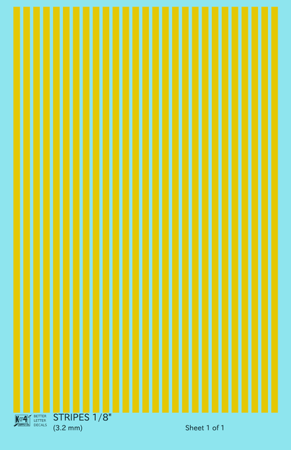 Narrow Straight Line Stripes