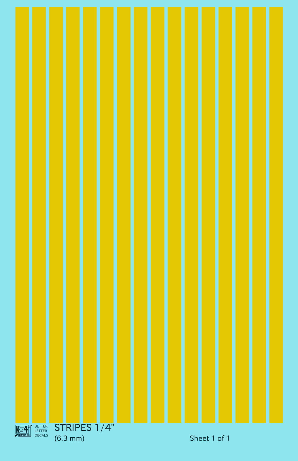 Wide Straight Line Stripes