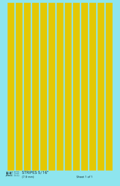 Wide Straight Line Stripes