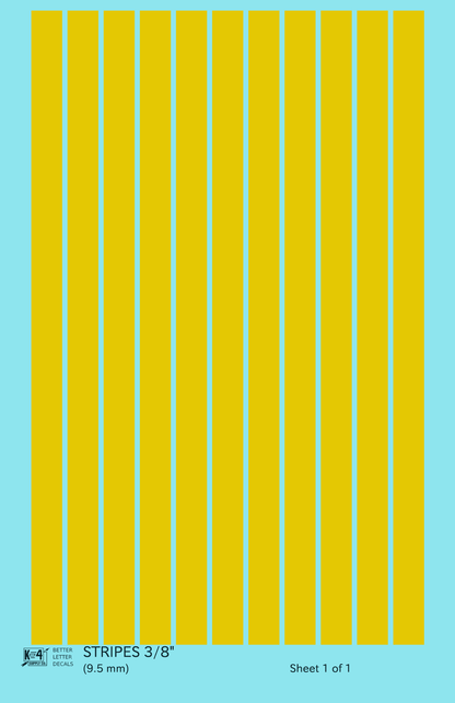 Wide Straight Line Stripes