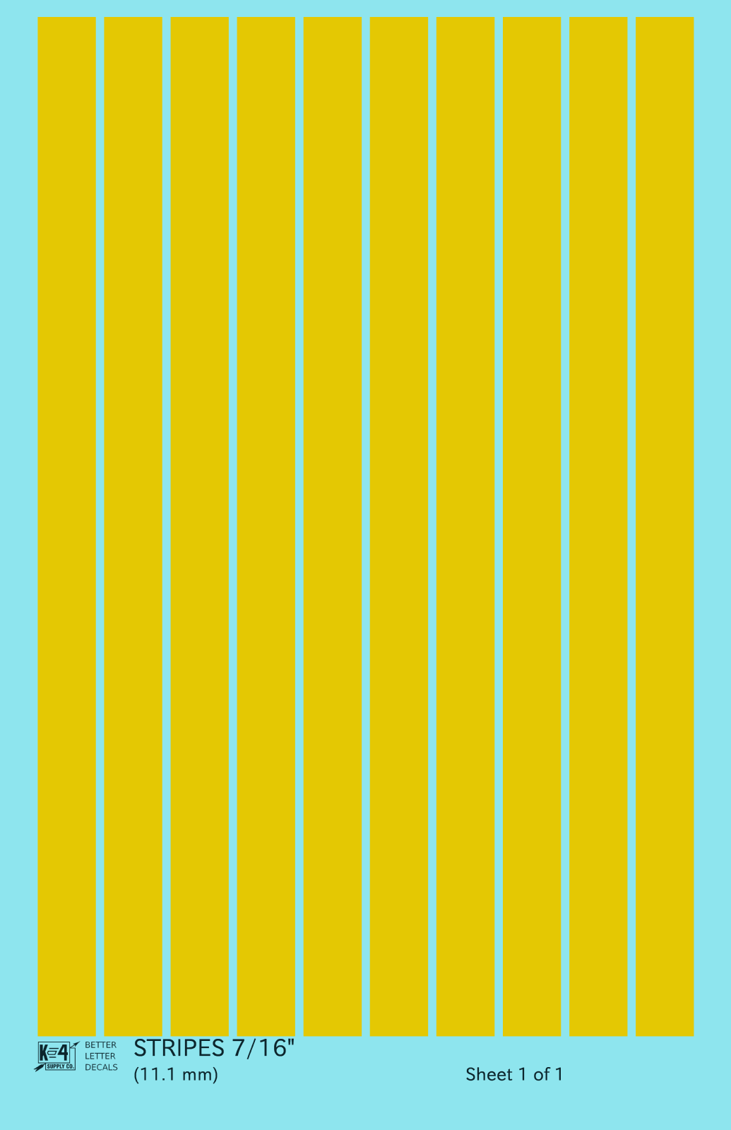 Wide Straight Line Stripes