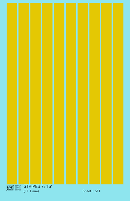 Wide Straight Line Stripes