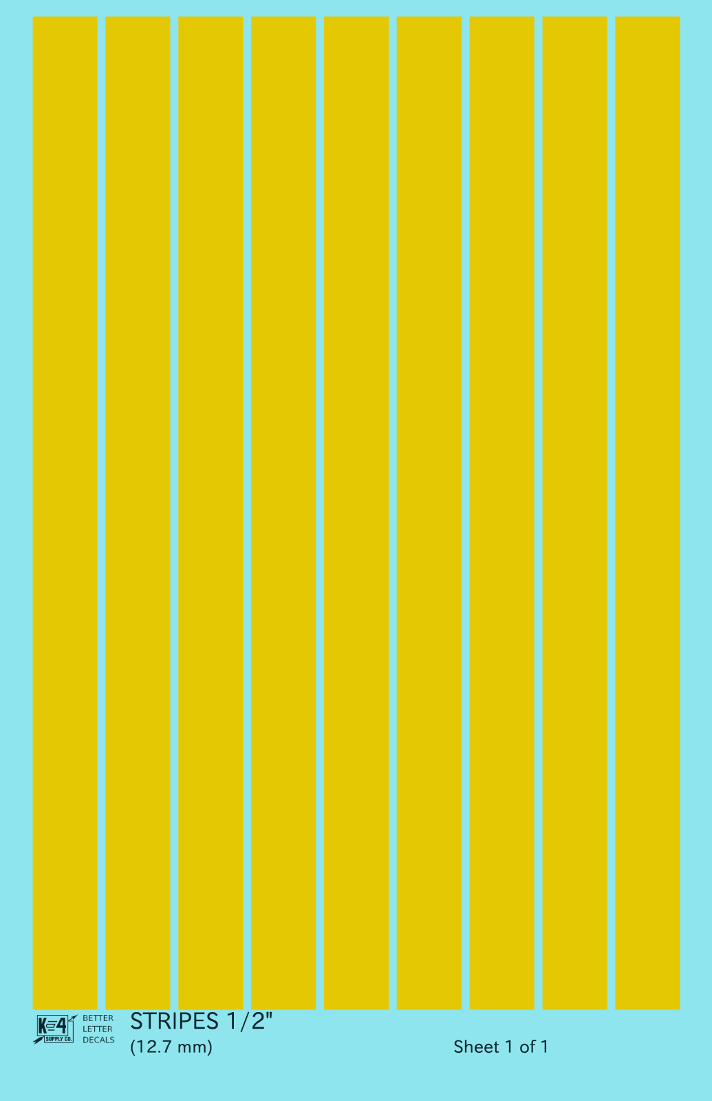 Wide Straight Line Stripes