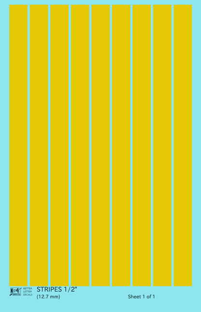 Wide Straight Line Stripes