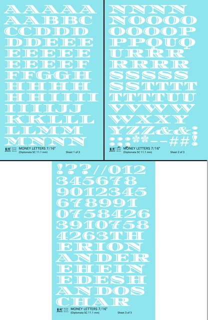 Money Letters Letter Number Alphabet