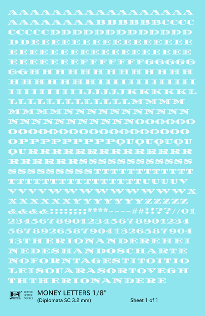 Money Letters Letter Number Alphabet