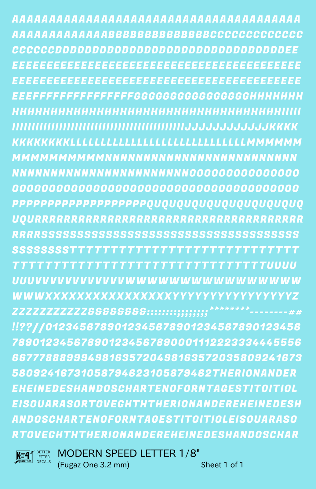 Modern Speed Letter Letter Number Alphabet