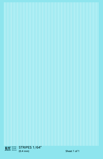 Narrow Straight Line Stripes
