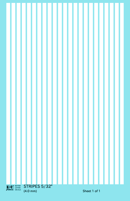 Narrow Straight Line Stripes
