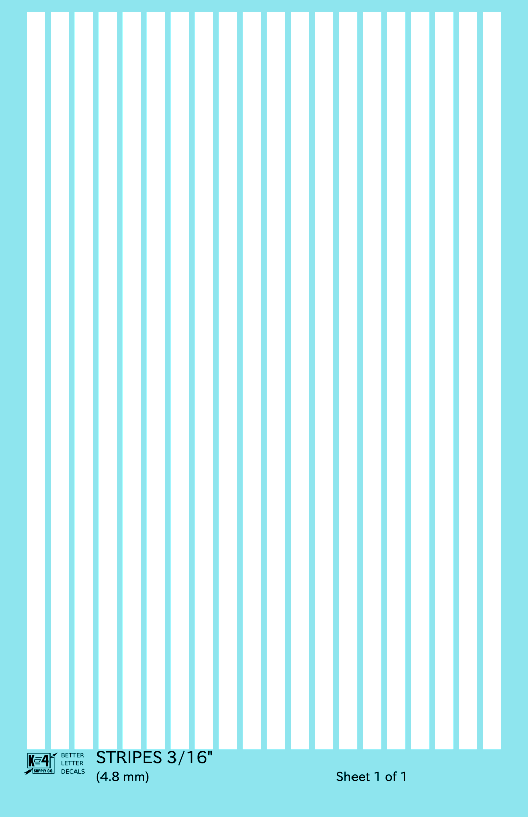 Narrow Straight Line Stripes
