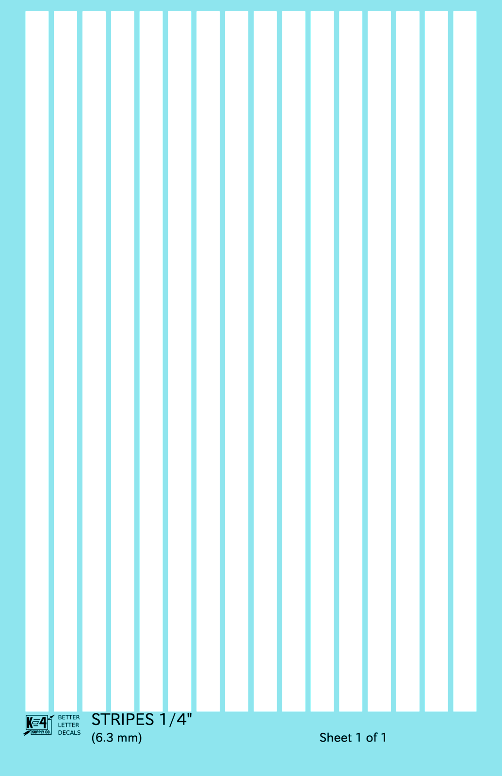 Narrow Straight Line Stripes