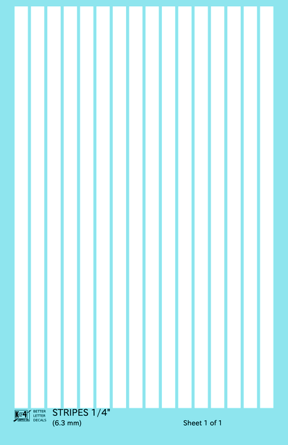 Narrow Straight Line Stripes