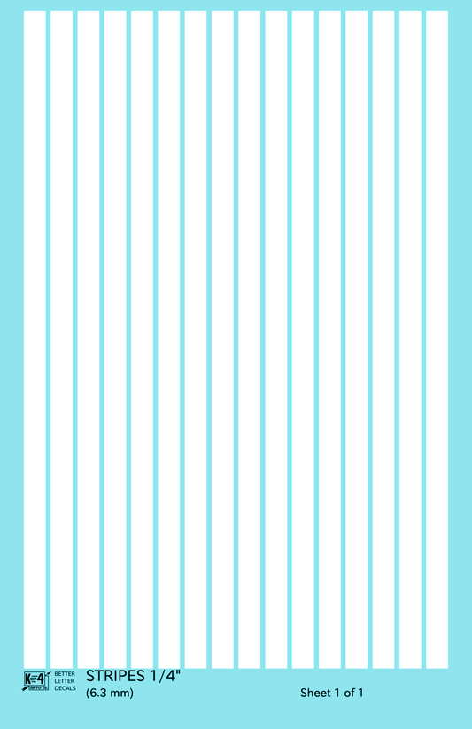 Narrow Straight Line Stripes