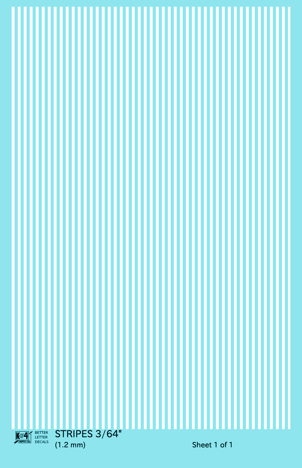 Narrow Straight Line Stripes