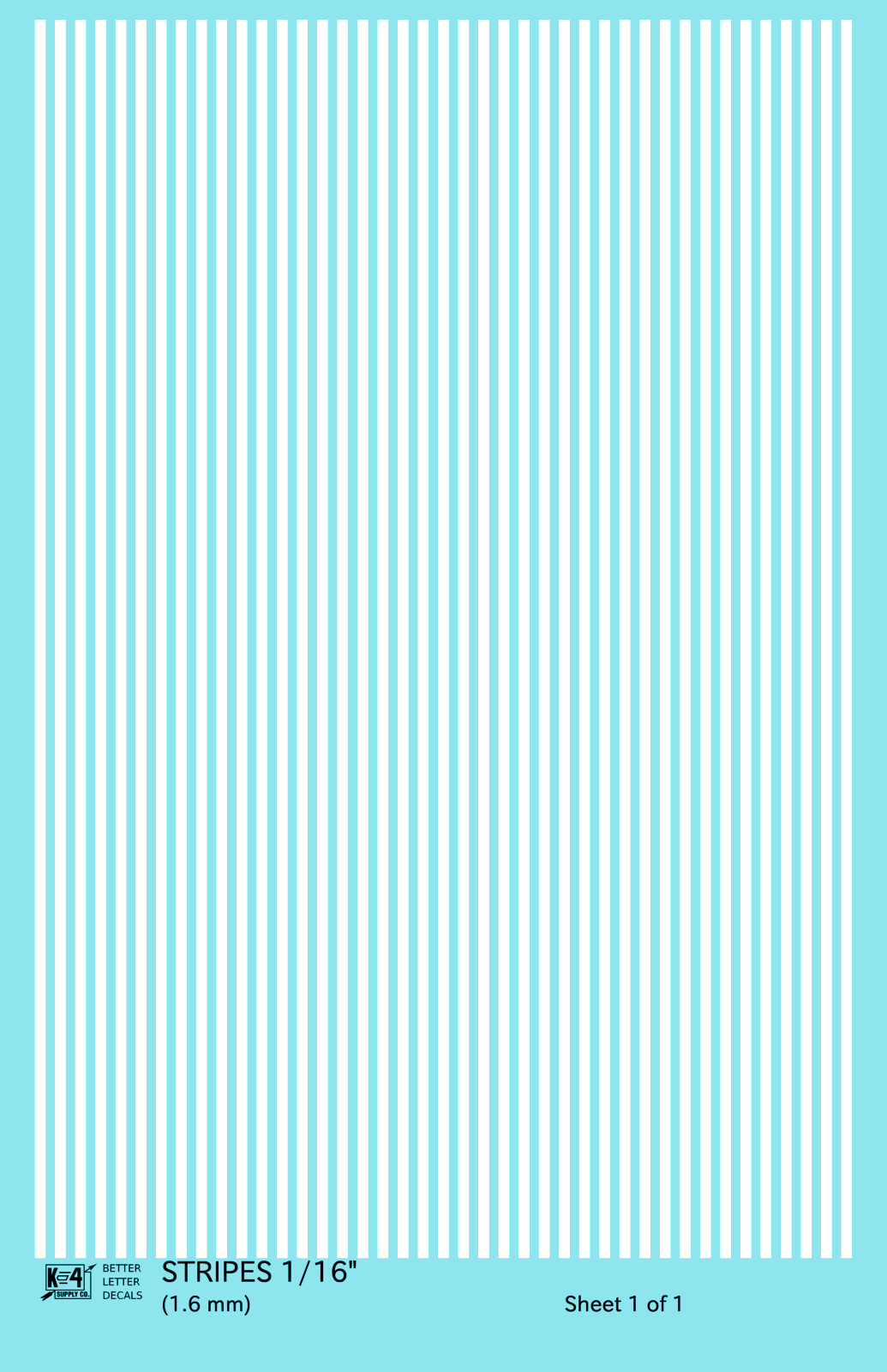 Narrow Straight Line Stripes