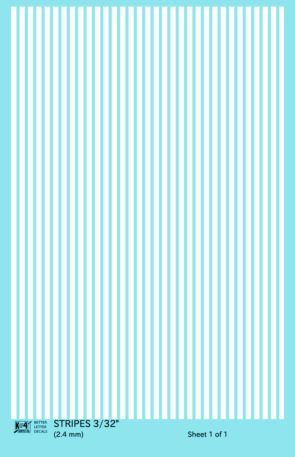Narrow Straight Line Stripes