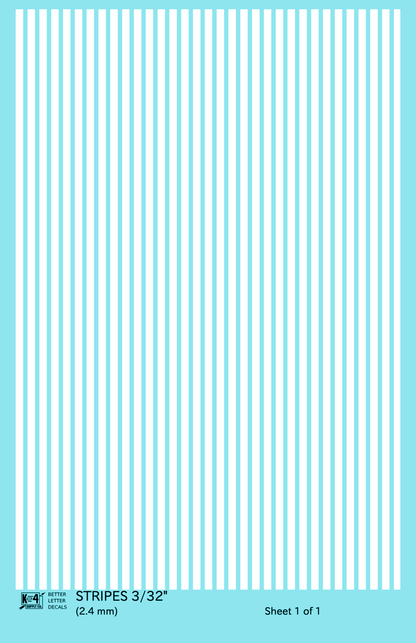 Narrow Straight Line Stripes