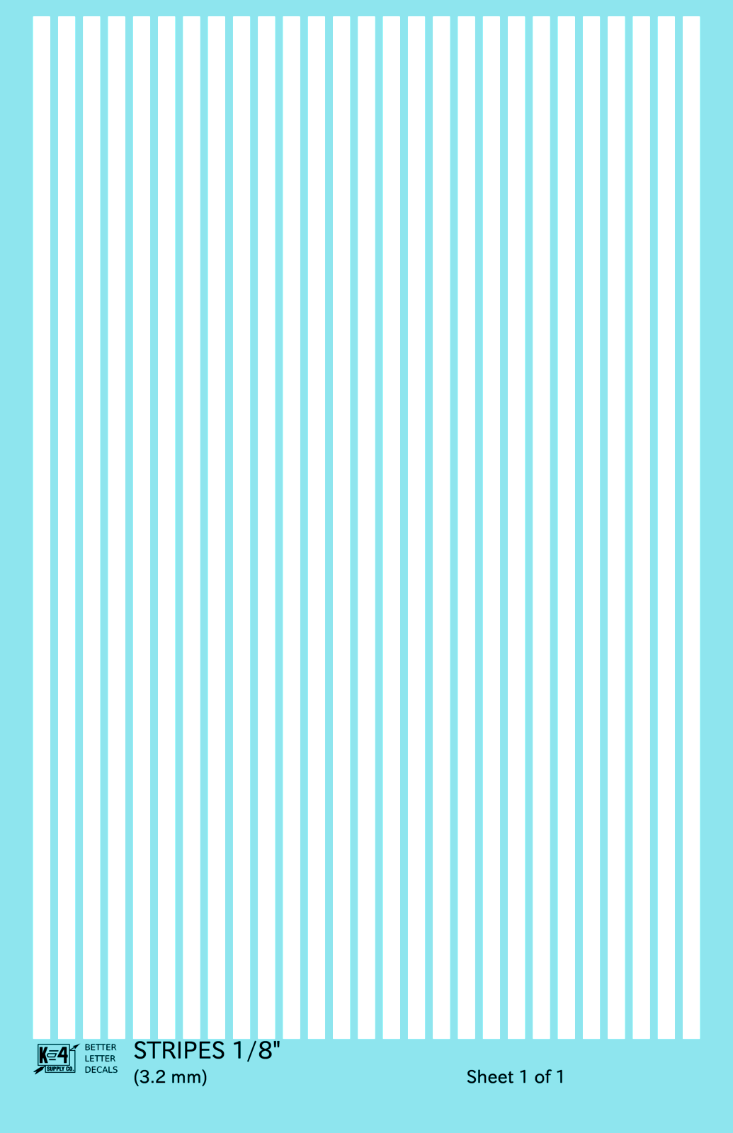 Narrow Straight Line Stripes