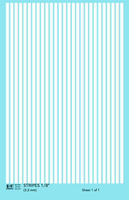 Narrow Straight Line Stripes